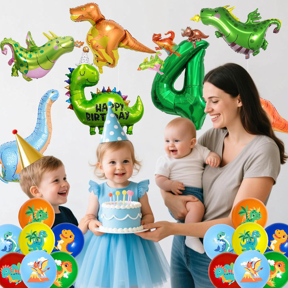 ITHKIRHO dinosaur party decor setup creates memorable photos