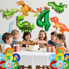 ITHKIRHO mini T Rex dinosaur balloon kid friendly decor
