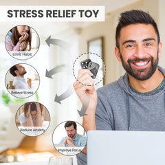 ITOKEY desk toy is discreet for offices, commutes, and study spaces.