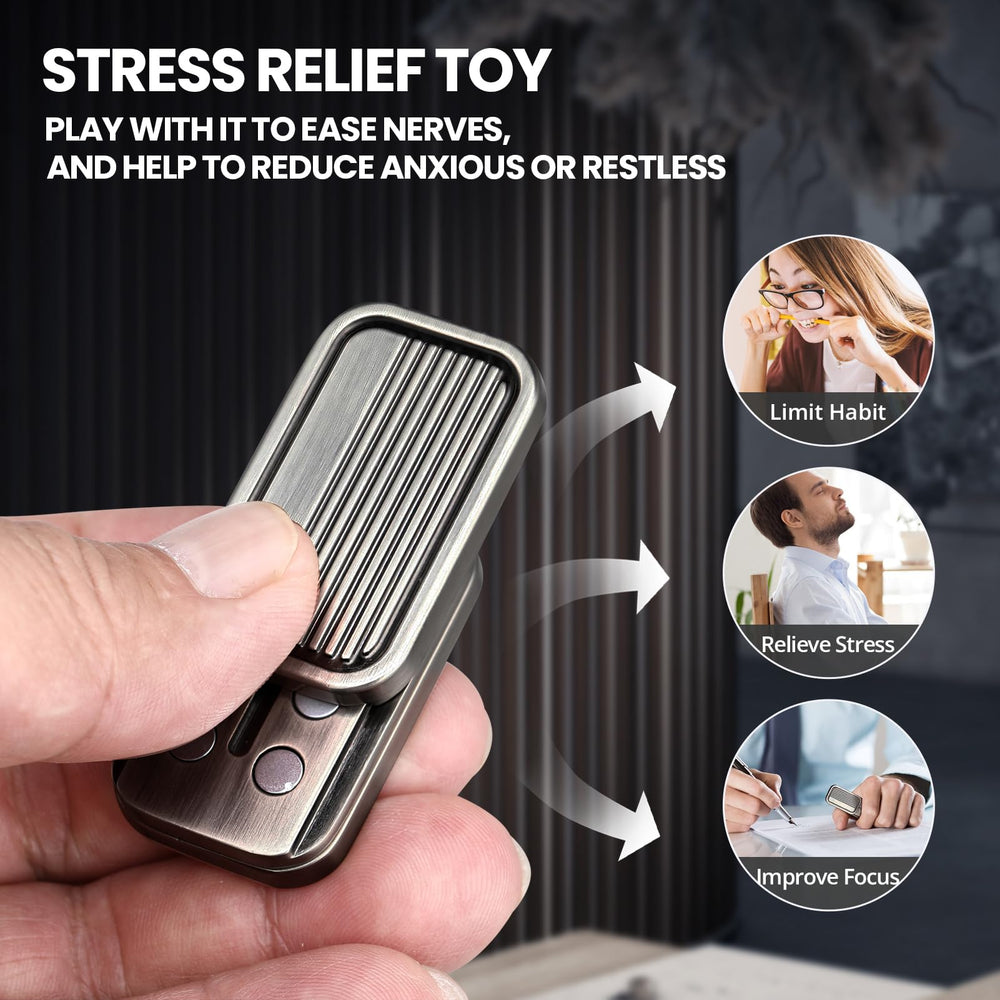 ITOKEY EDC metal fidget slider thoughtful gift for adults seeking mindfulness