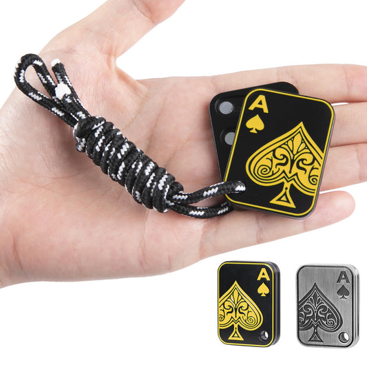 ITOKEY fidget toy with paracord rope attachment for portable focus