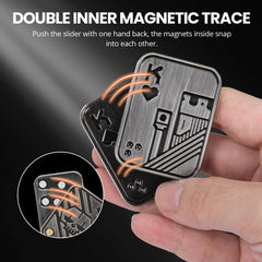 ITOKEY metal slider with reinforced screws for lasting durability.