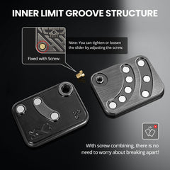 ITOKEY fidget toy in motion; smooth slides provide focus and calm.