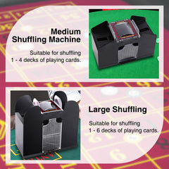 Itomte shuffler suited for UNO and poker games on table