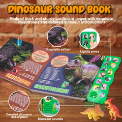 IVOXEX realistic roar dino toys showcasing authentic sound effects for immersive play.