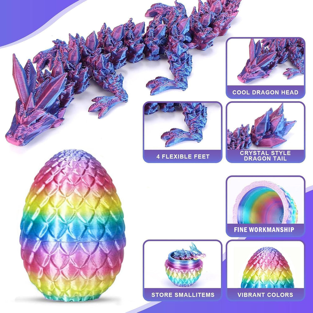 Ivrmtal dragon egg open close mechanism shows easy access and safe storage.