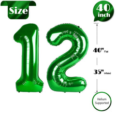 IWERP 12th birthday decor balloon enhances party ambience.