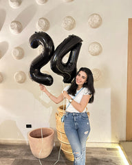 IWERP 14 foil balloon suitable for helium or air for hanging or floating