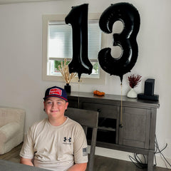 IWERP birthday balloon serves as a perfect photo prop