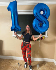 IWERP 40-inch number balloon boosts party styling and selfies.