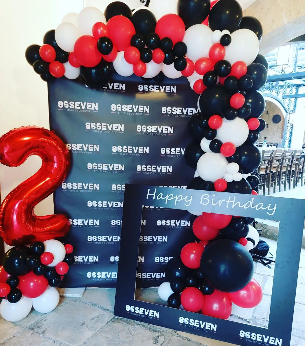 IWERP 40 year anniversary decor balloon large 40-inch focal point