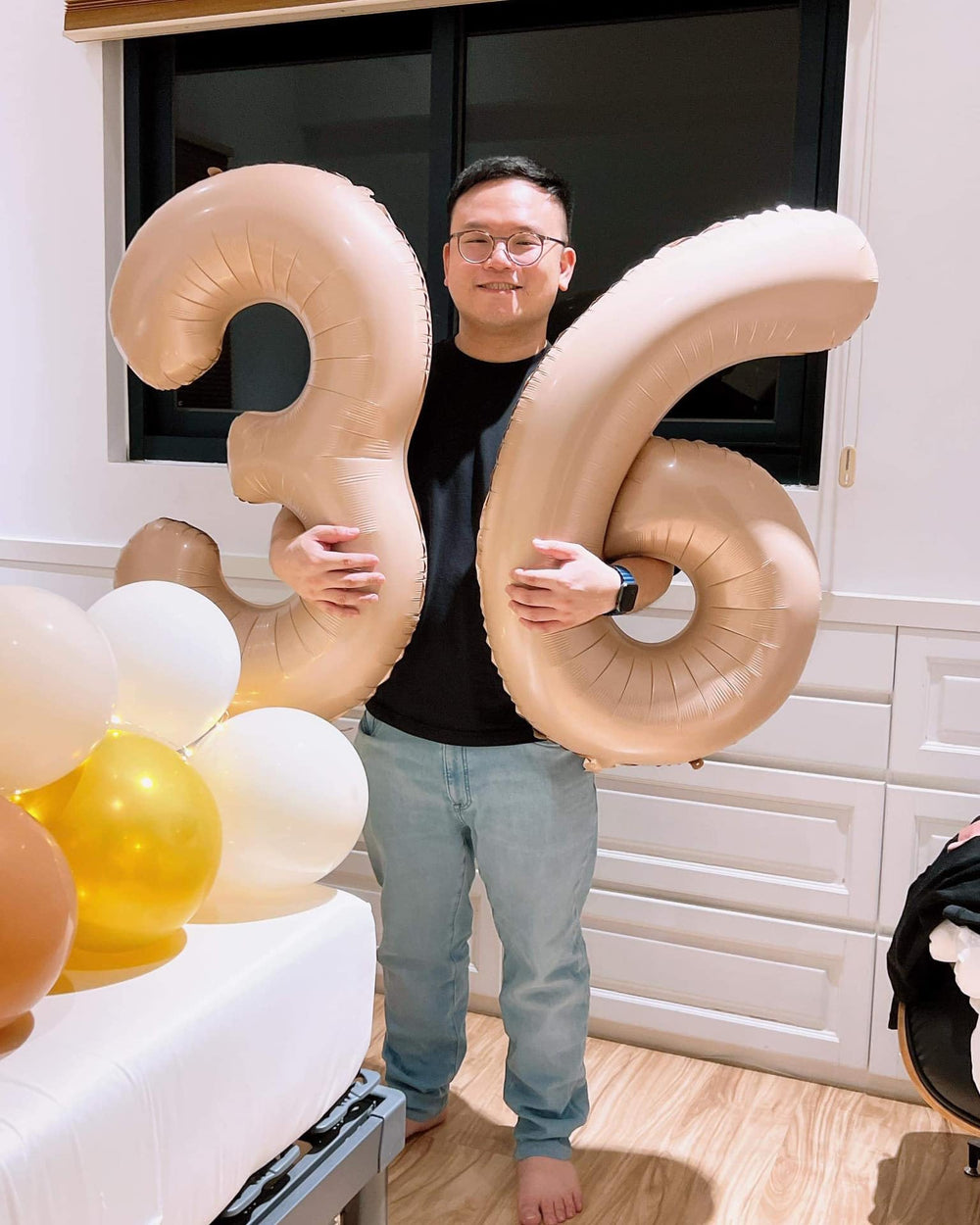 IWERP 2nd birthday décor balloon helps create memorable moments.