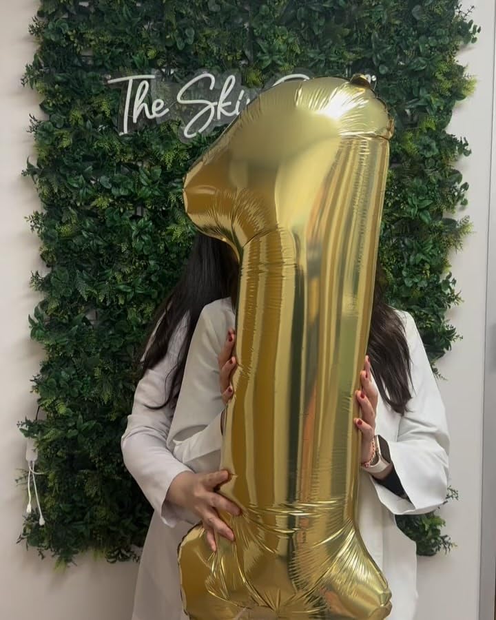 IWERP Champagne Gold 4 Balloon for a chic birthday theme.