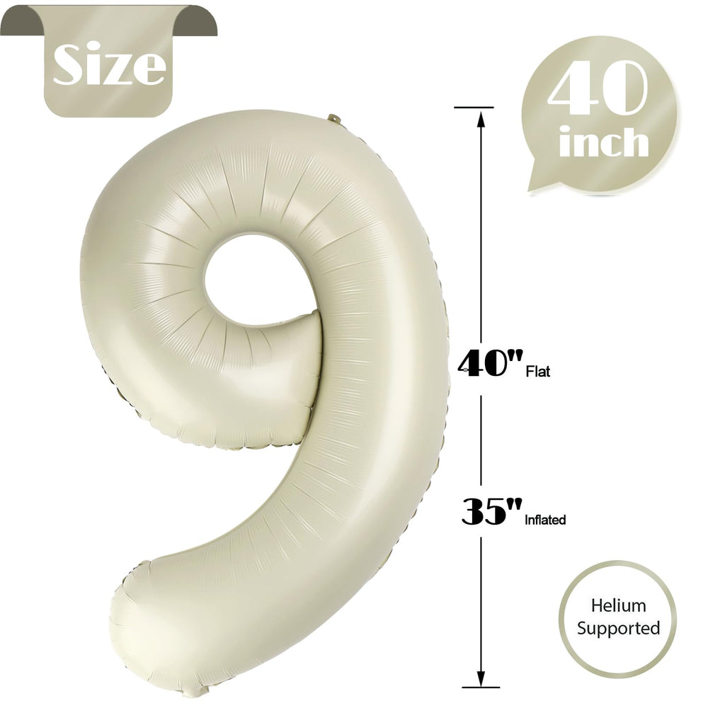 IWERP Cream 9 Balloon 40-Inch photo spot for memorable portraits.