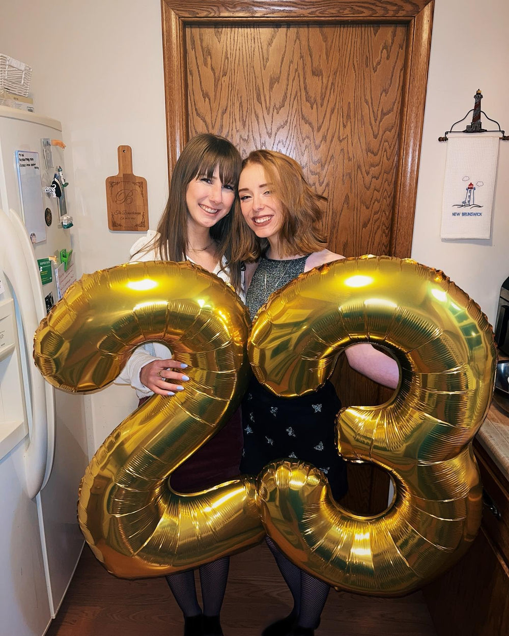 IWERP gold 3rd birthday balloon creates a festive centerpiece.