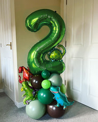 IWERP Green birthday photo backdrop balloon—great for memorable party photos.