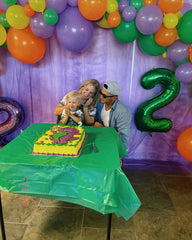 IWERP Green foil balloon highlights the 12-year milestone.