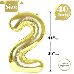 IWERP helium-ready 2-number balloon floats with flair.