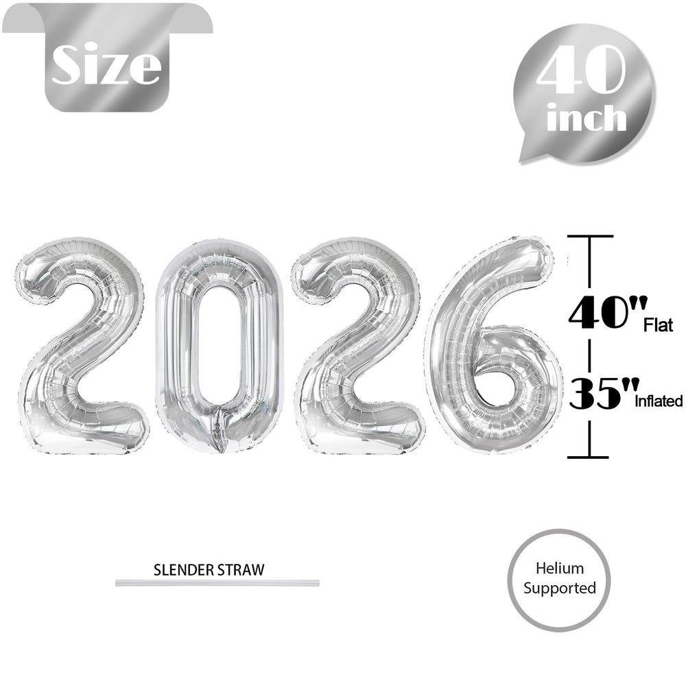 Perfect centerpiece for New Year's Eve with coordinated décor.