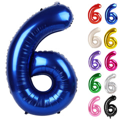 IWERP Night Blue 6 balloon 40 inch used as a photo backdrop prop for lively parties