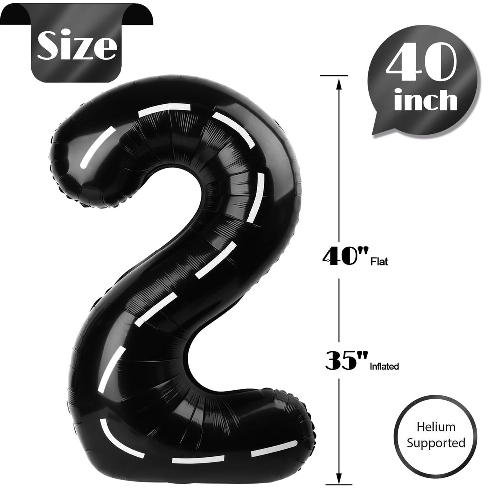 IWERP race car number 2 balloon floating setup adds drama.