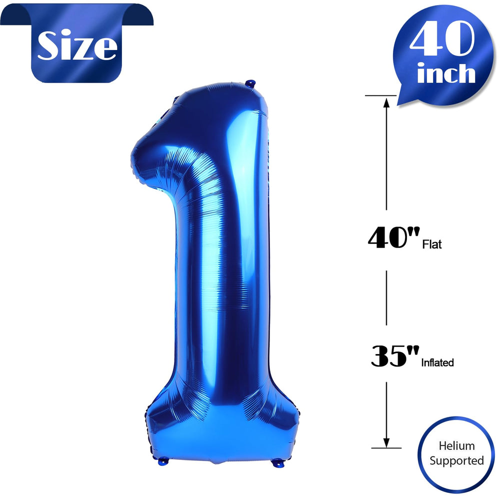 IWERP radiant blue decor that fits blue-themed celebrations.