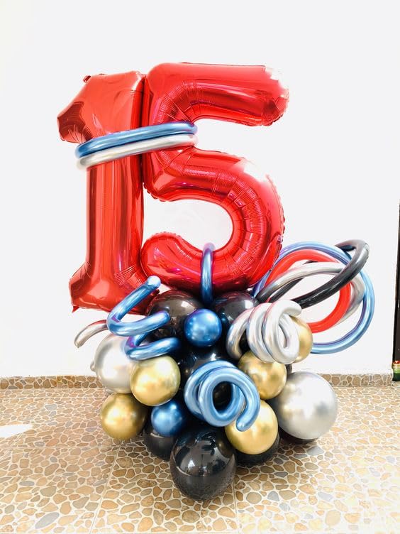 IWERP 40th balloon with self-sealing valve easy storage and reuse