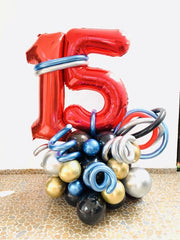 IWERP 40th balloon with self-sealing valve easy storage and reuse