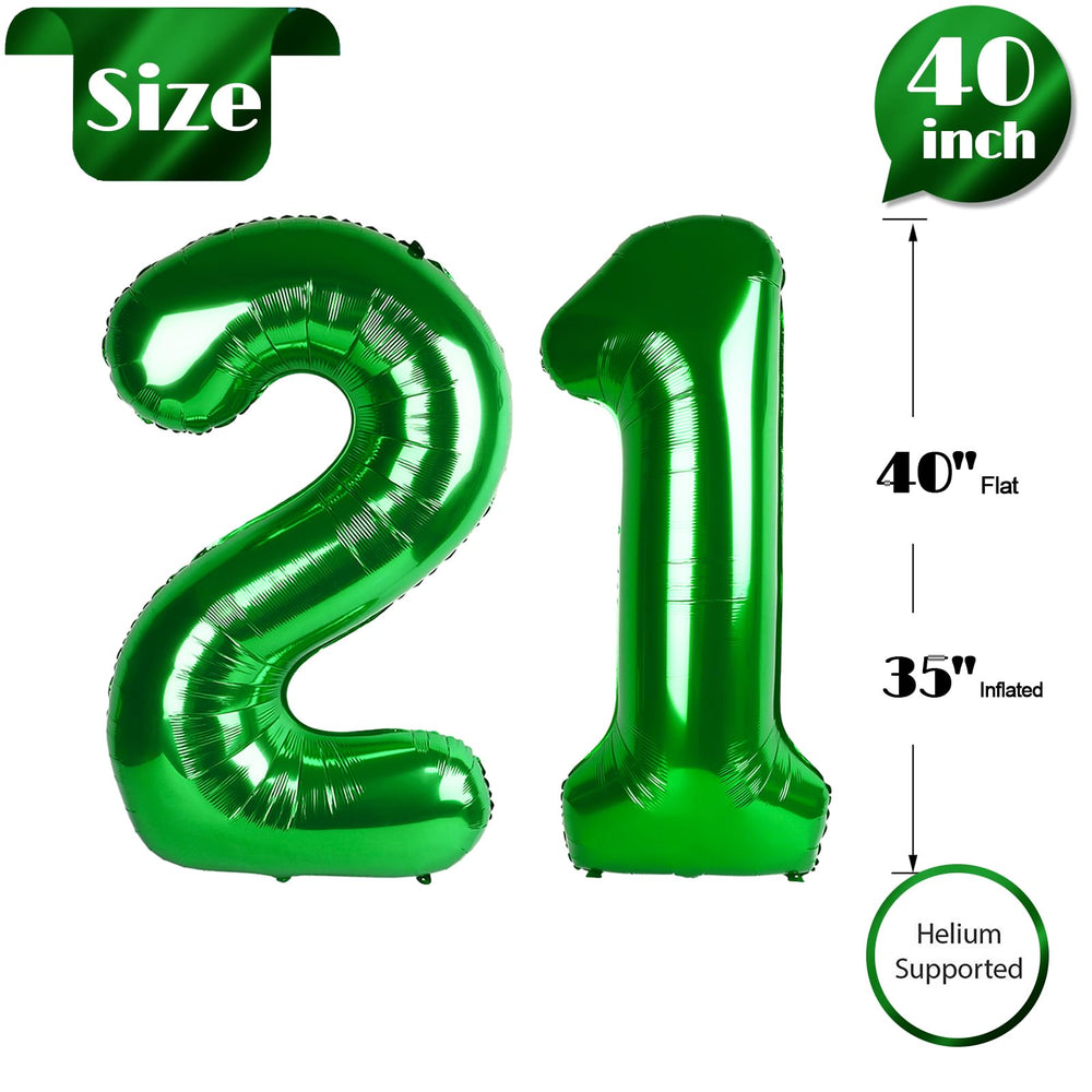 IWERP self-sealing green 21-balloon for easy inflation and reuse.