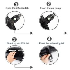 IWERP versatile inflation options for float or hang display