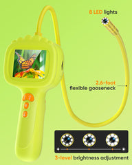 Promotes hands-on inquiry and observation skills for kids ages 4–13 during science play