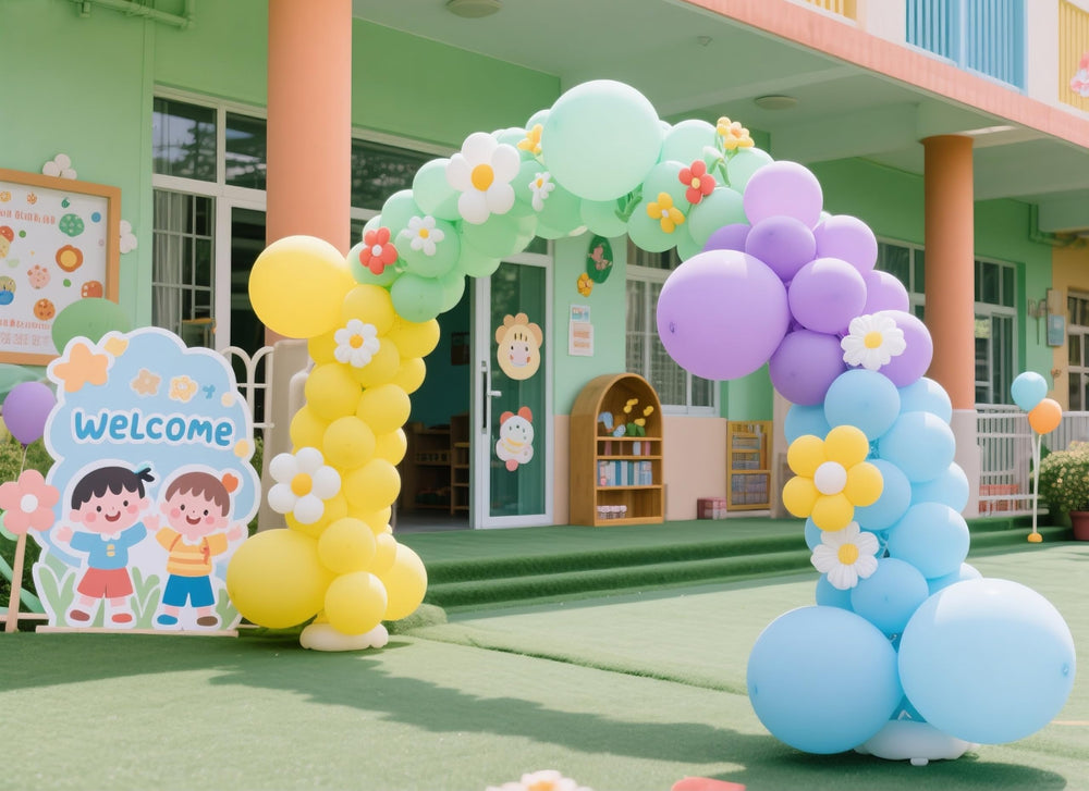 IXVAN pastel green 5-inch balloons pack for tiny embellishments