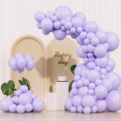 IXVAN pastel purple 18-inch balloon for garland display.
