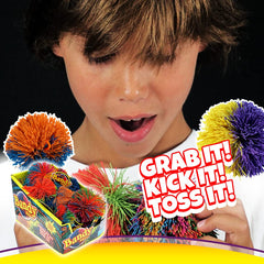 JA-RU Bandy Ball colorful rubber strings invite tactile, engaging play.