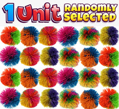 JA-RU Bandy Ball stress-relief toy ideal for desks and backpacks.