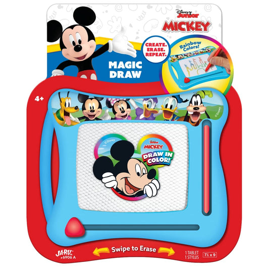 JA-RU Disney Mickey Magnetic Drawing Board for mess-free on-the-go doodling