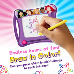 JA-RU Disney Princess Magic Draw board with stylus pen for precise doodling.