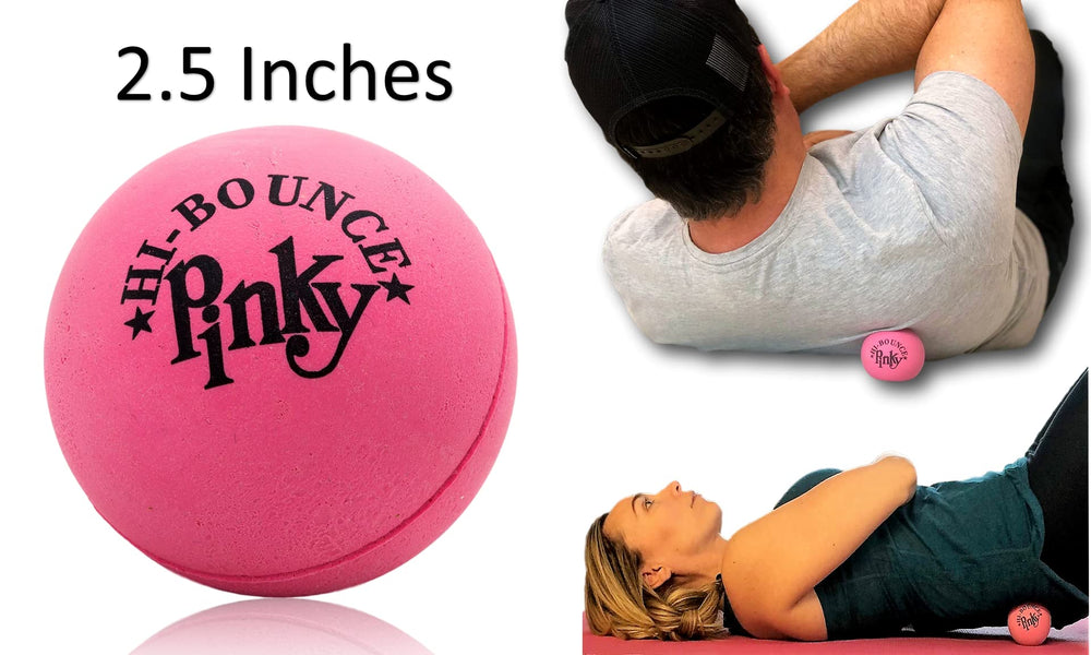 JA-RU Hi-Bounce Pinky Ball 6-pack close-up texture, non-toxic surface