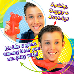 JA-RU gummy bear designed for children ages 4 and up.