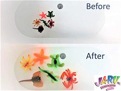 JA-RU Magic Grow Stingray grows in water during bath play.