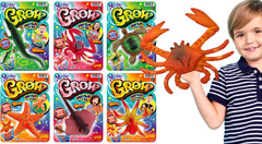 JA-RU Magic Grow Turtle expands in water for bath time fun.
