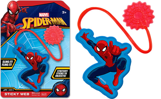 JA-RU Marvel Spider-Man Sticky Hands pack for active play and pranks