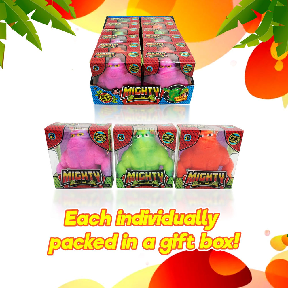 JA-RU Mighty Ape Squishy Toy classroom-use helps focus during study breaks