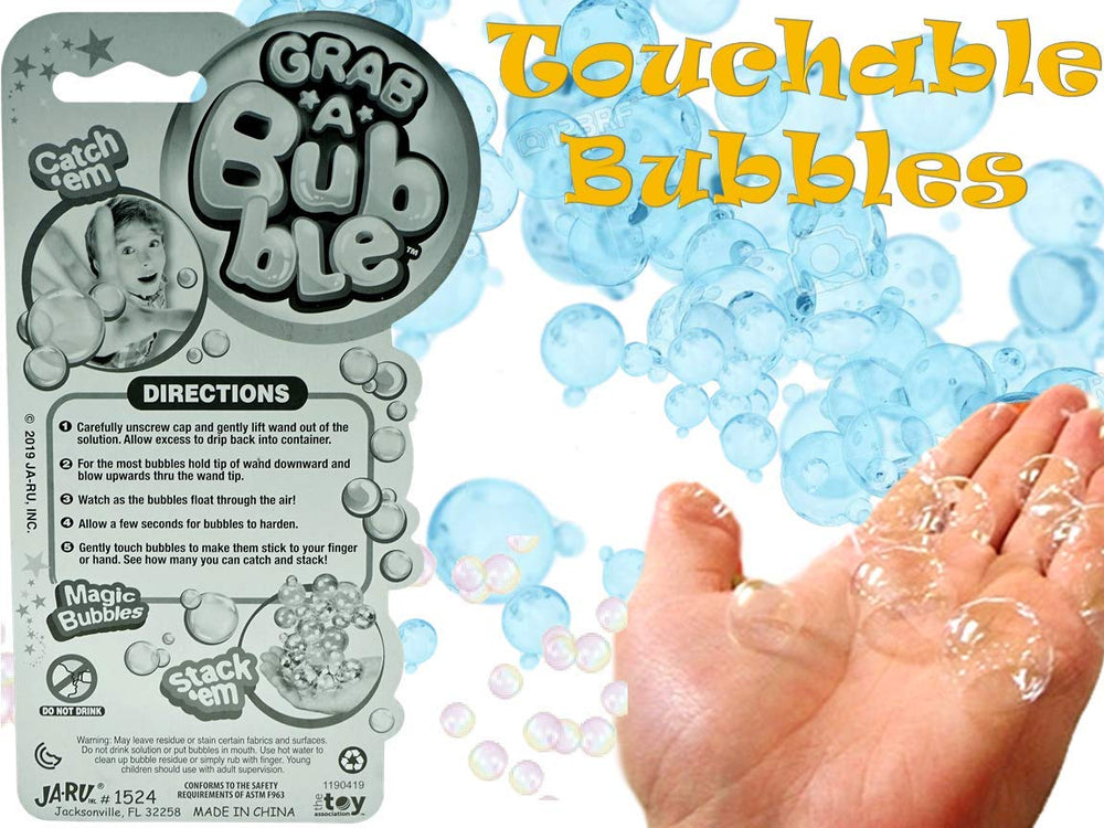 JA-RU Pocket-sized bubble tubes ideal for on-the-go play and quick bursts of fun