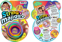JA-RU Stringy Majiggy Cats Cradle 65-inch strings ready for extended tricks