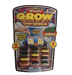 Ja-RU Toys Magic Grow Farm Animals expandable foam toys encourage patience and discovery during play.