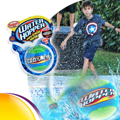 JA-RU Water Balls floating on water for easy visibility and retrieval