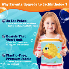 jackinthebox Poke Poke Art poke-in sticks for precise fabric placement during craft.