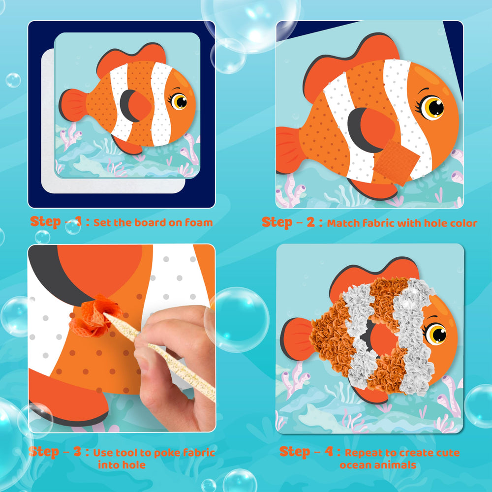jackinthebox Poke Poke Art poke pad protects surfaces during creative activity.