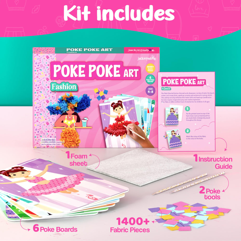 jackinthebox Poke Poke Art poke pad—surface protection for clean crafting.